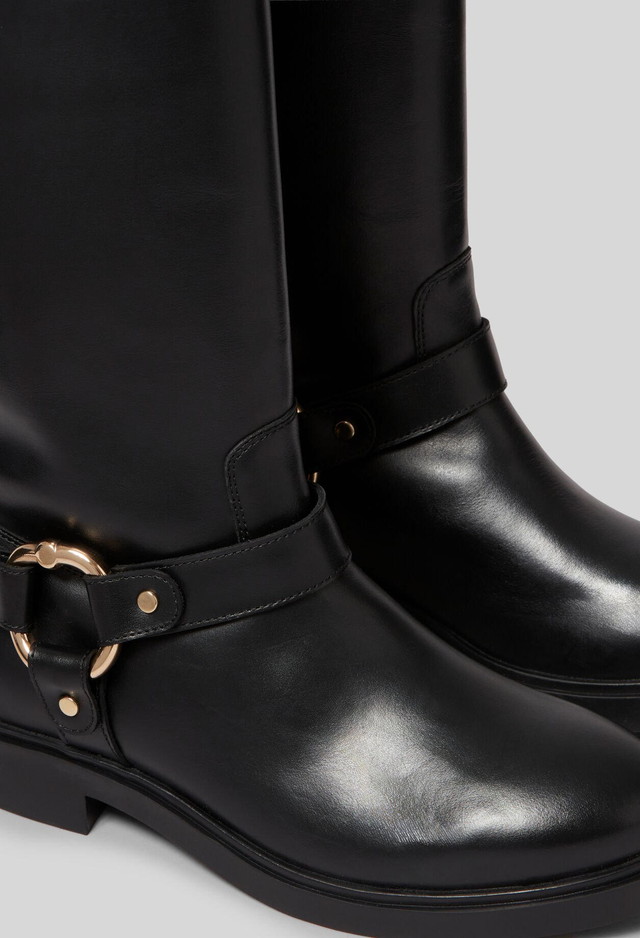 Bottes hautes cuir