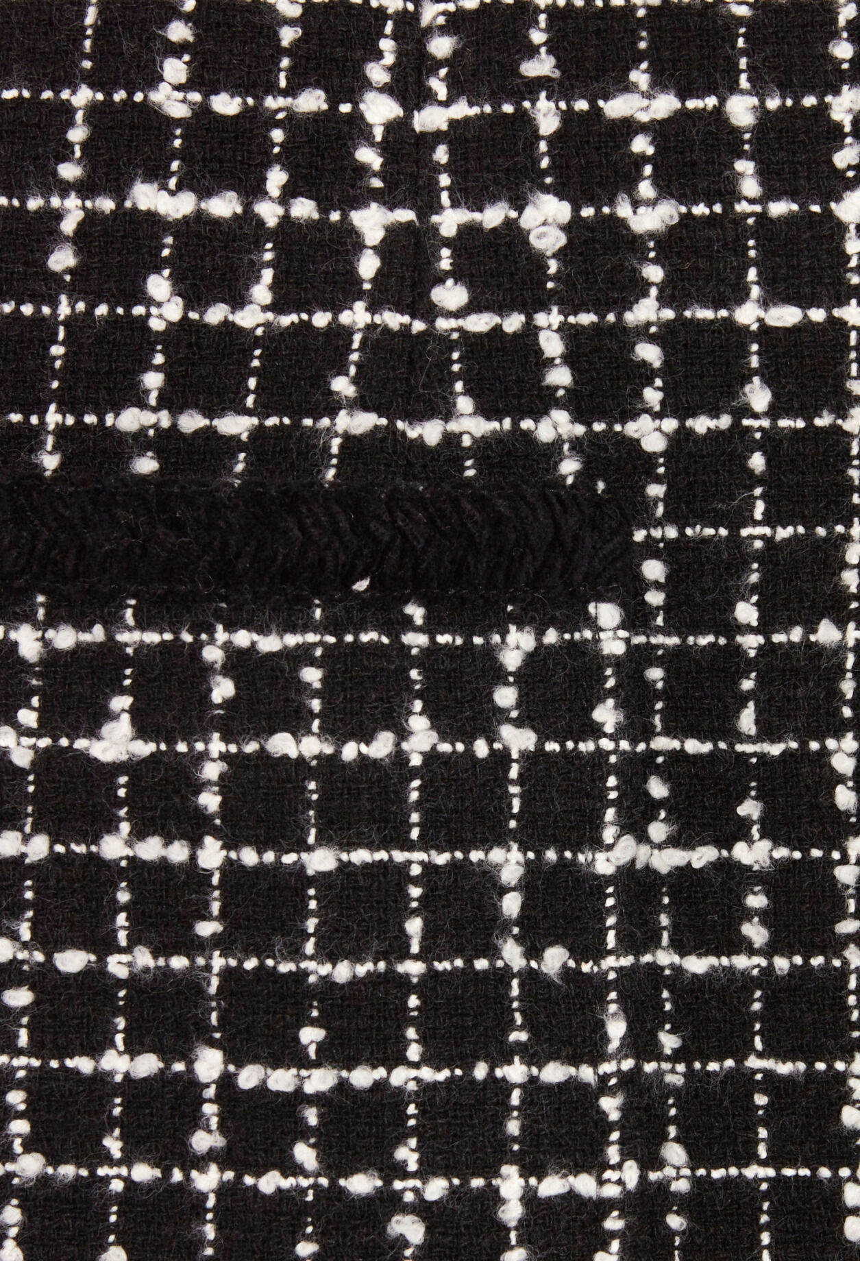 Short tweed bicolore