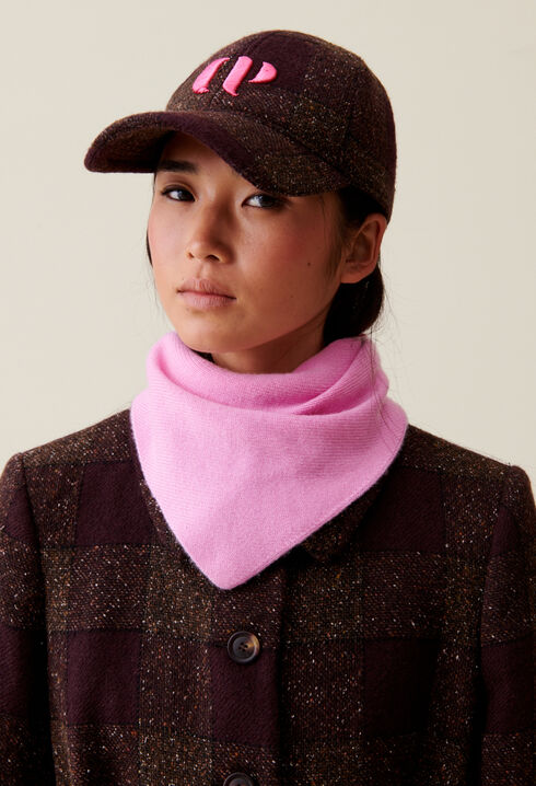 Foulard maille cachemire