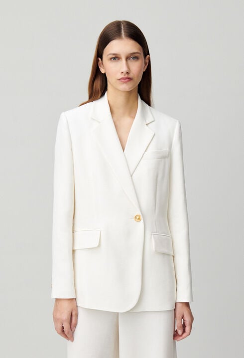 Veste tailleur boutonnée