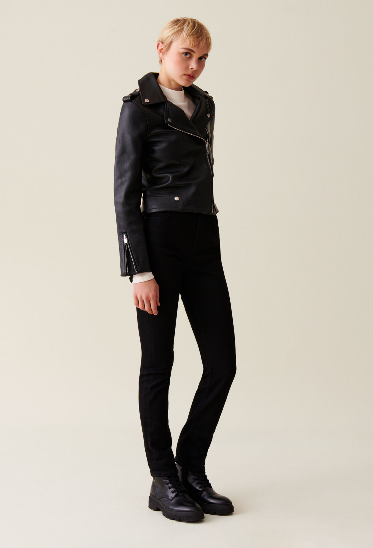 Blouson cuir