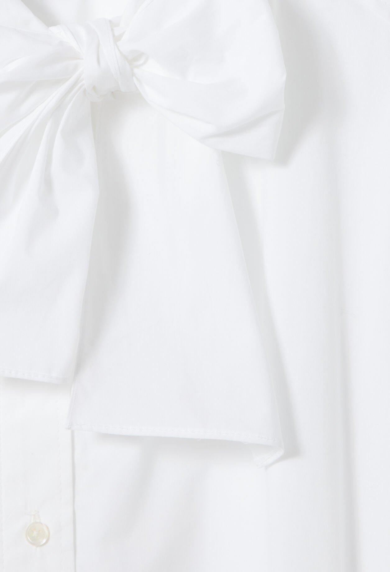 Chemise popeline col lavalli&egrave;re