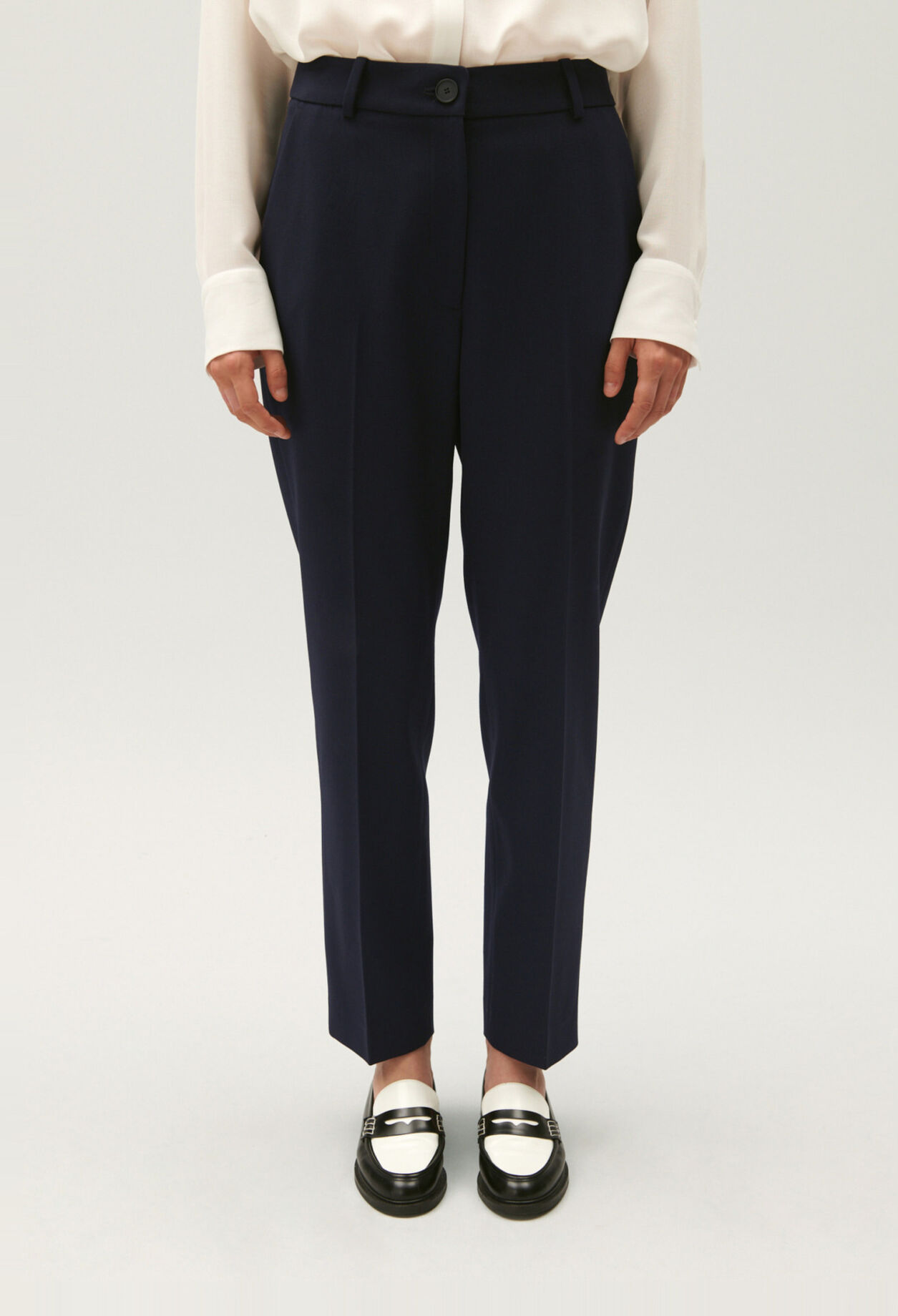 Pantalon tailleur cigarette