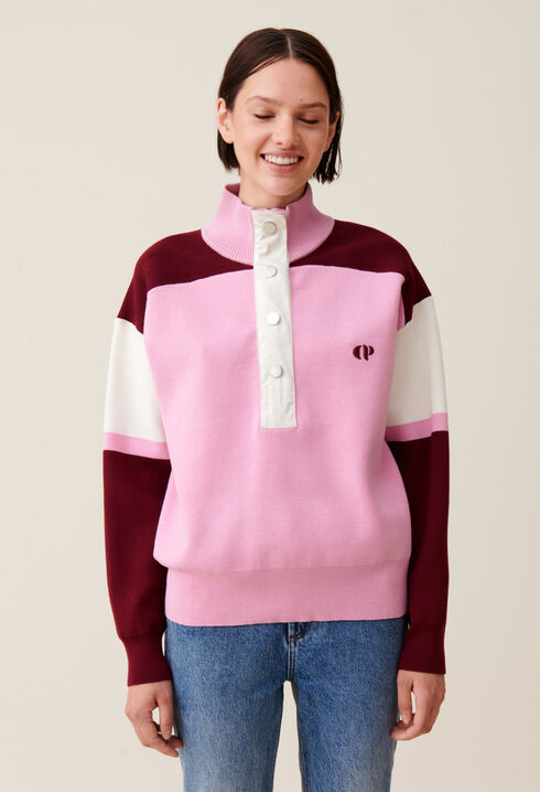 Sweatshirt Minimum col camionneur