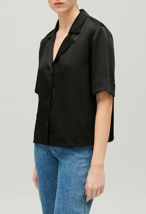 Chemise fluide manches courtes