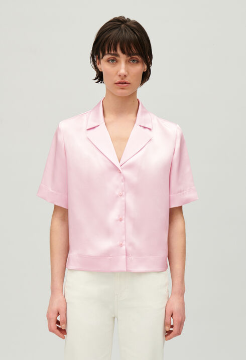 Chemise fluide manches courtes