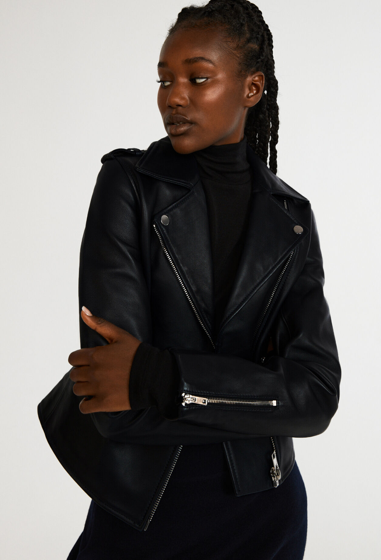 Blouson en cuir