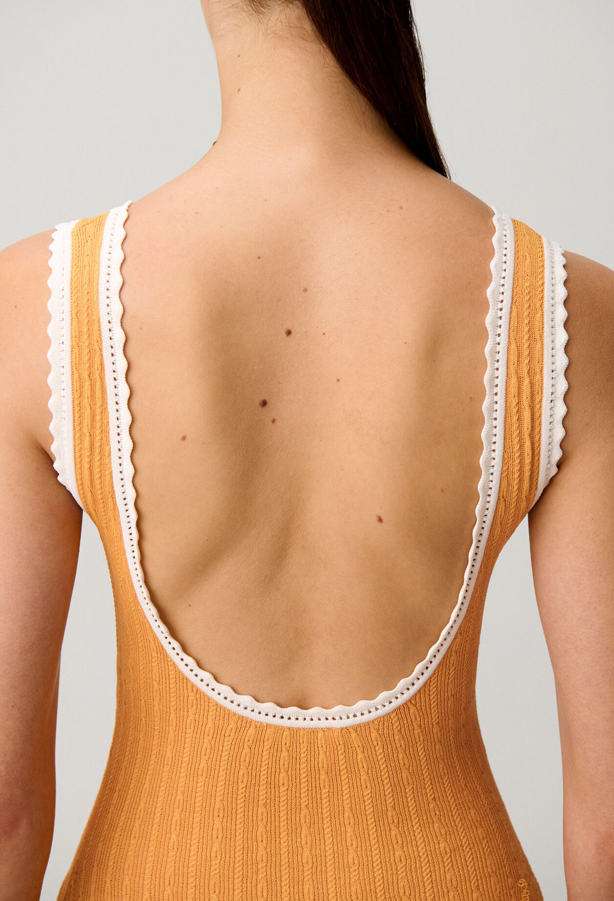 Robe longue maille