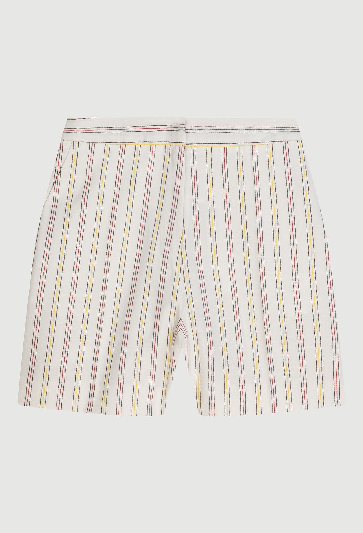 Short taille haute rayé