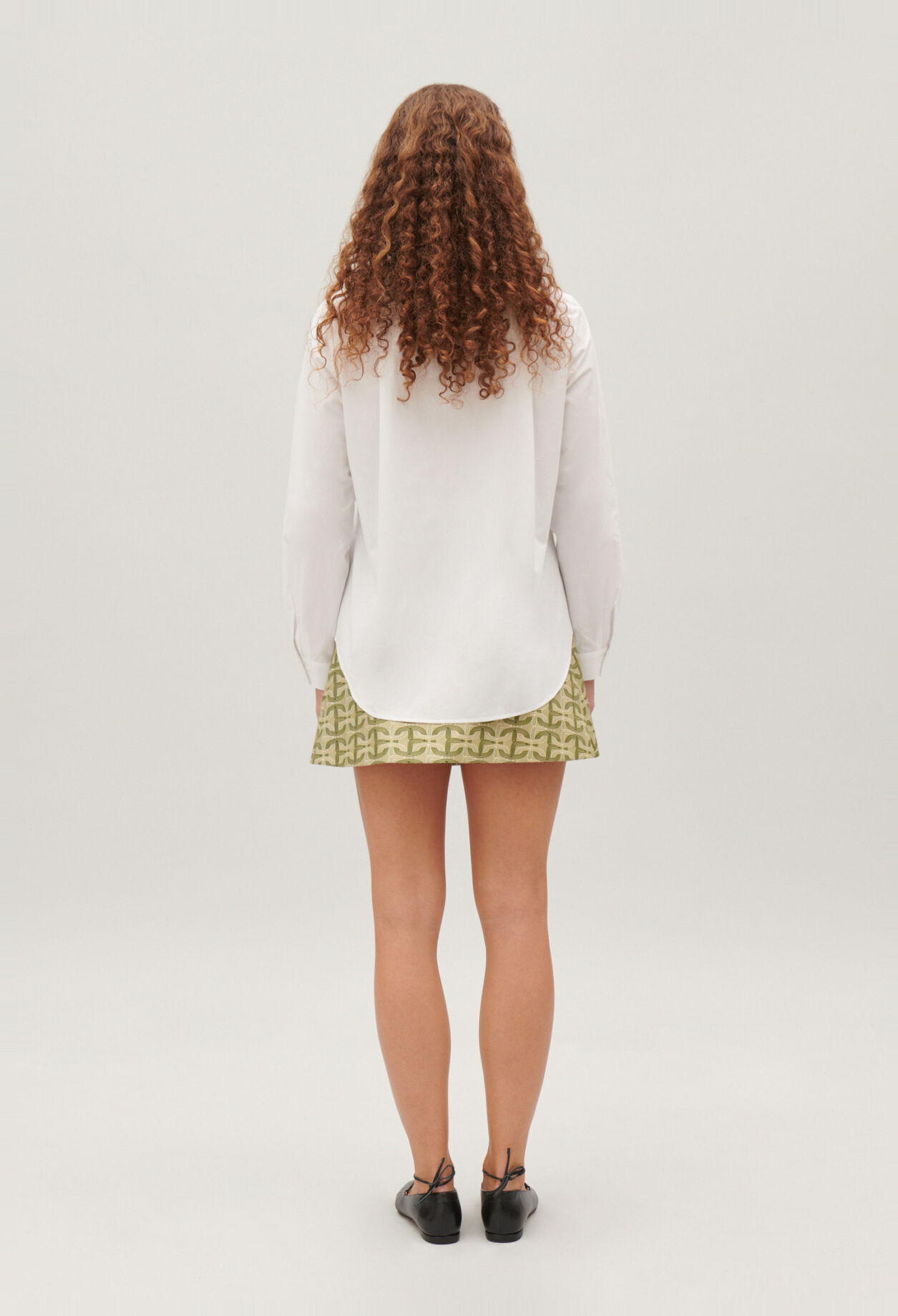 Blouse coton manches longues