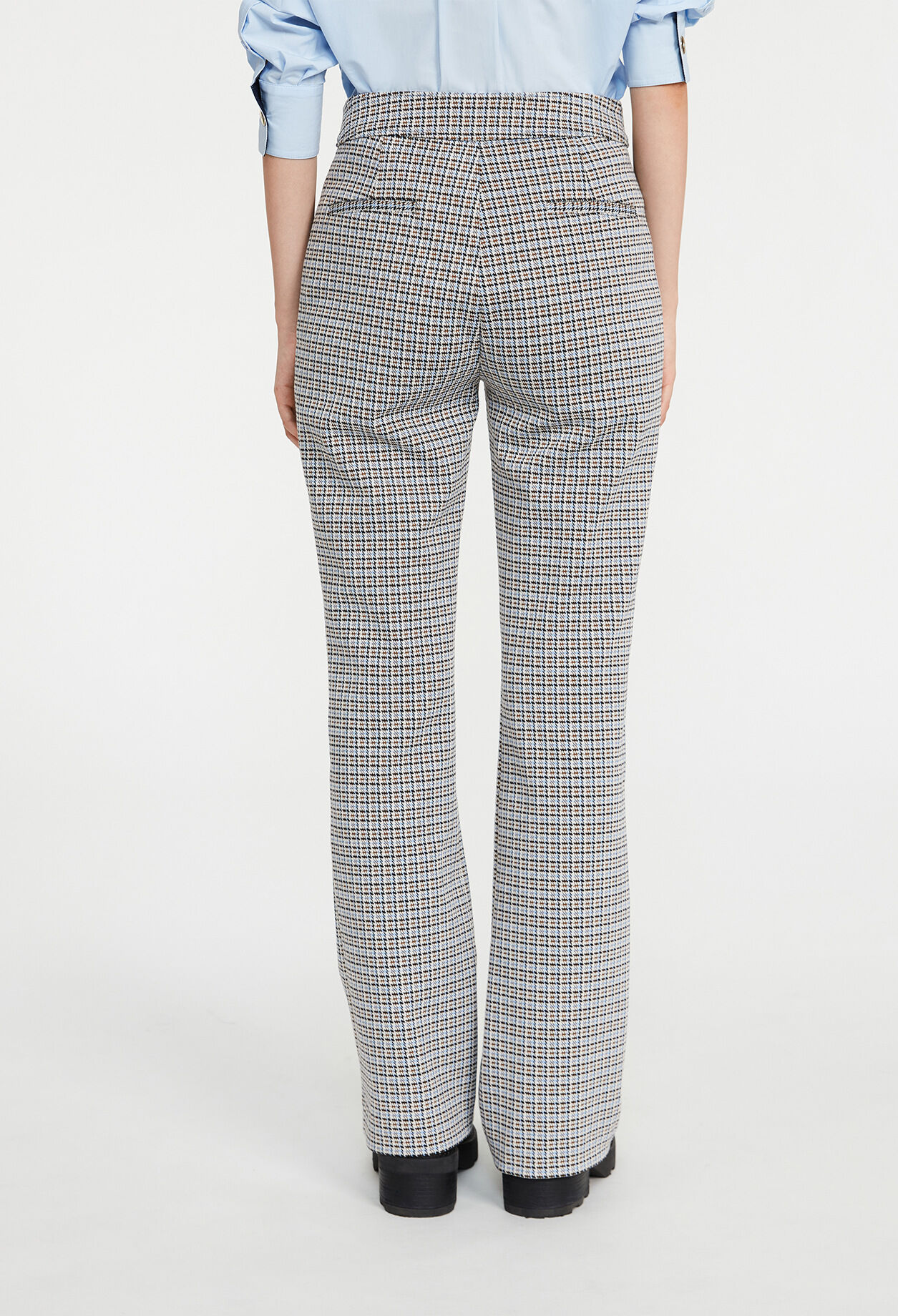Pantalon à motifs