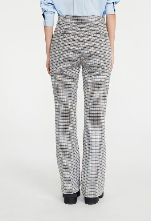 Pantalon à motifs