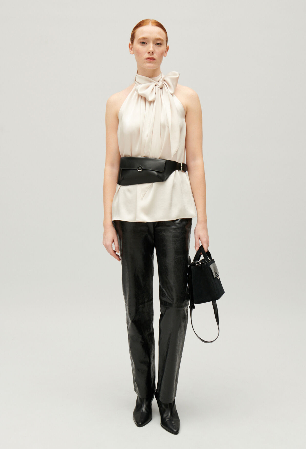Top fluide beige