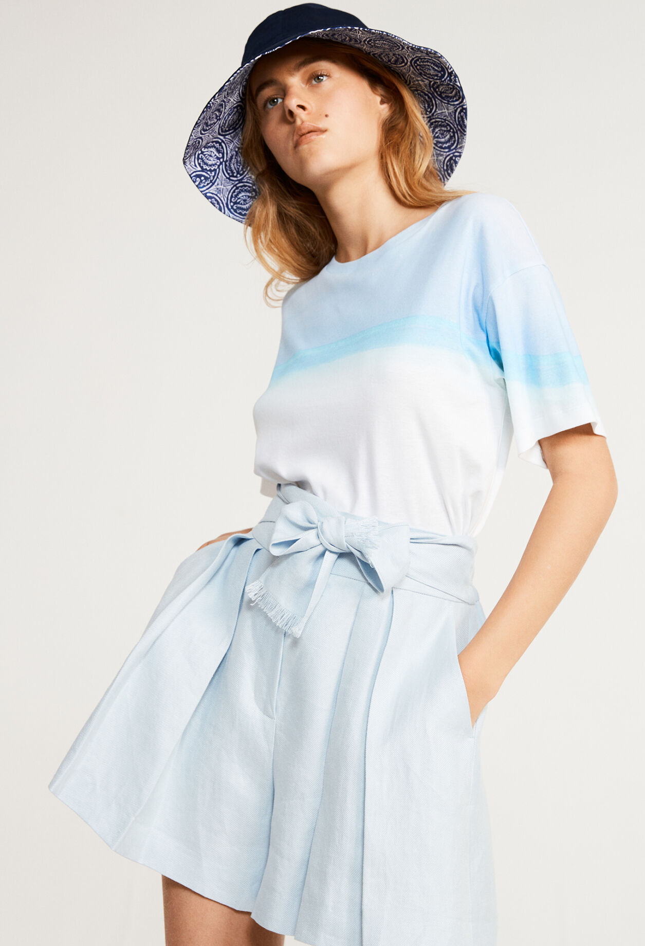 T-shirt imprimé en coton bio