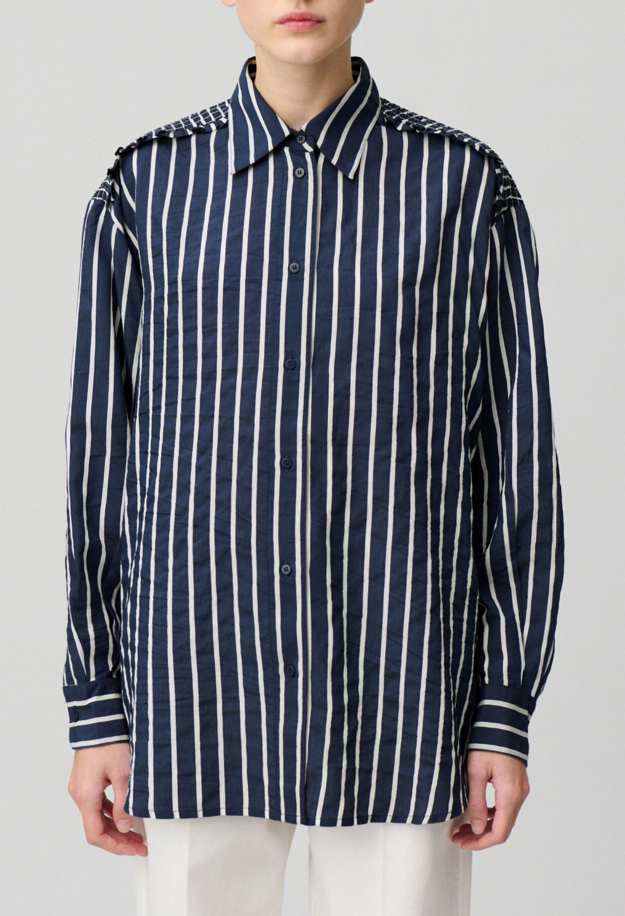 Chemise fluide ray&eacute;e