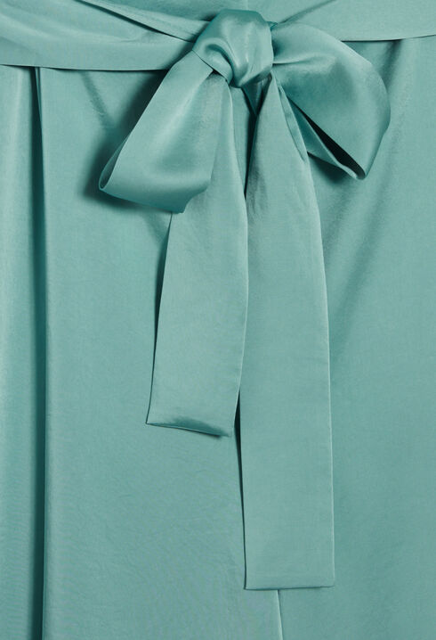 Combinaison pantalon fluide vert d'eau