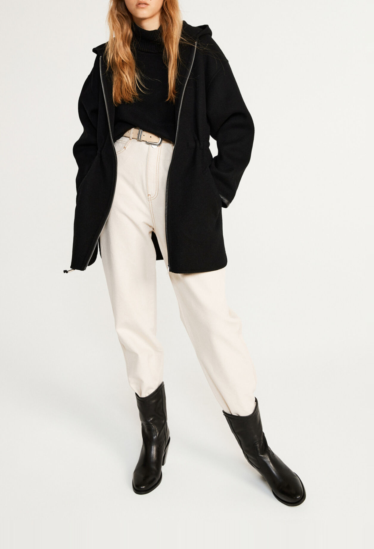 Manteau à capuche
