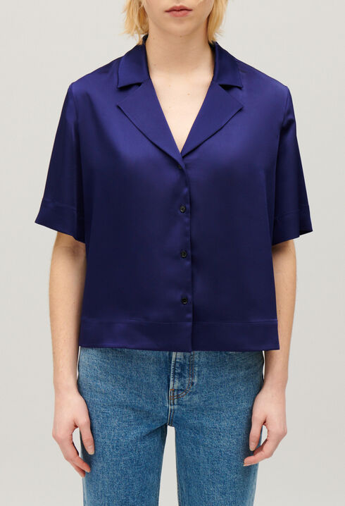 Chemise fluide manches courtes