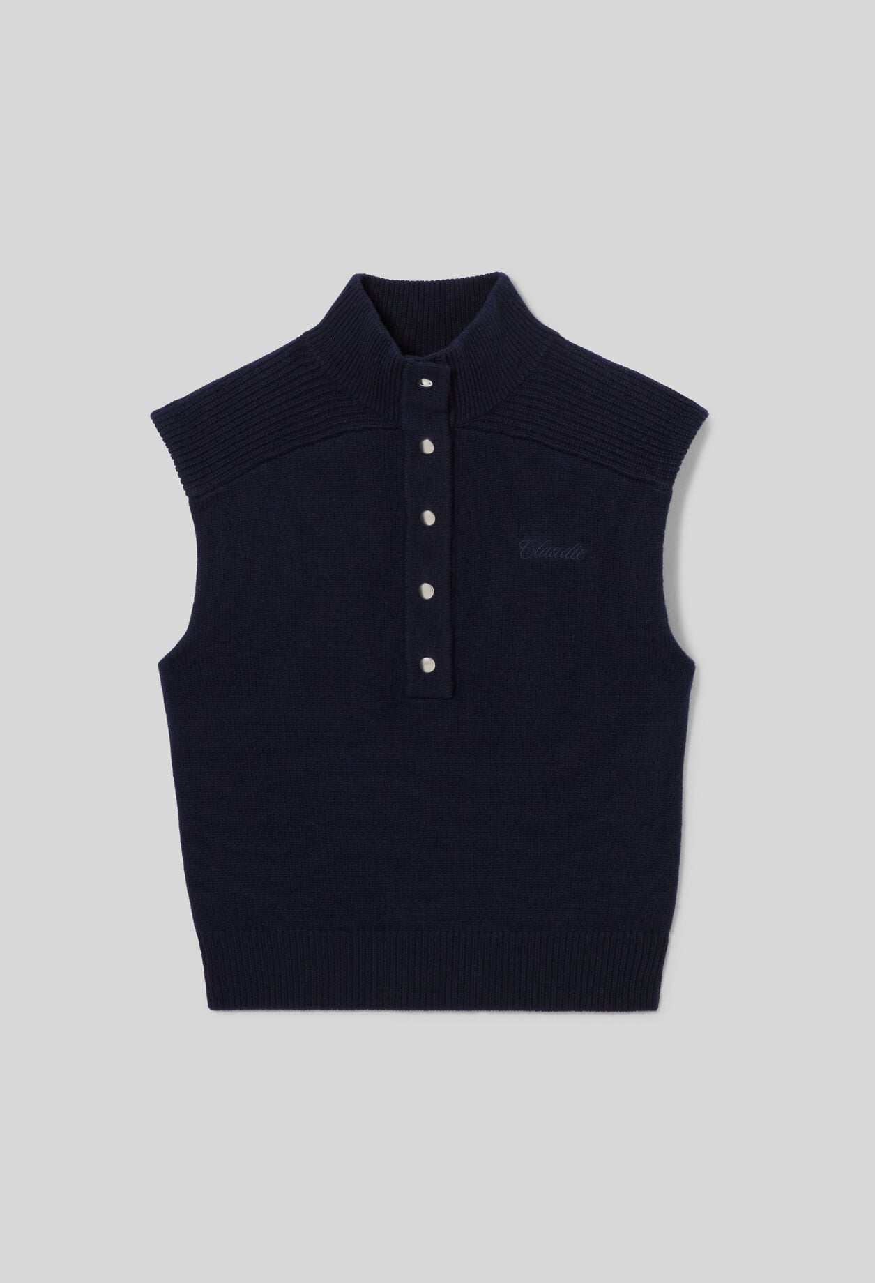 Pull en laine sans manches