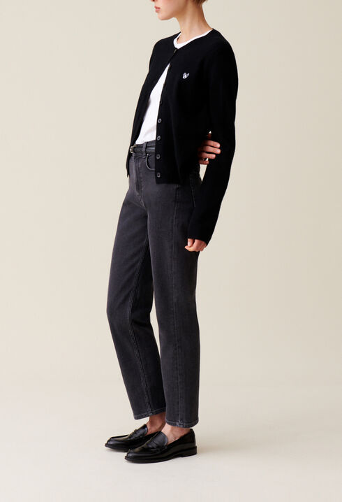 Cardigan Jean Toto laine 