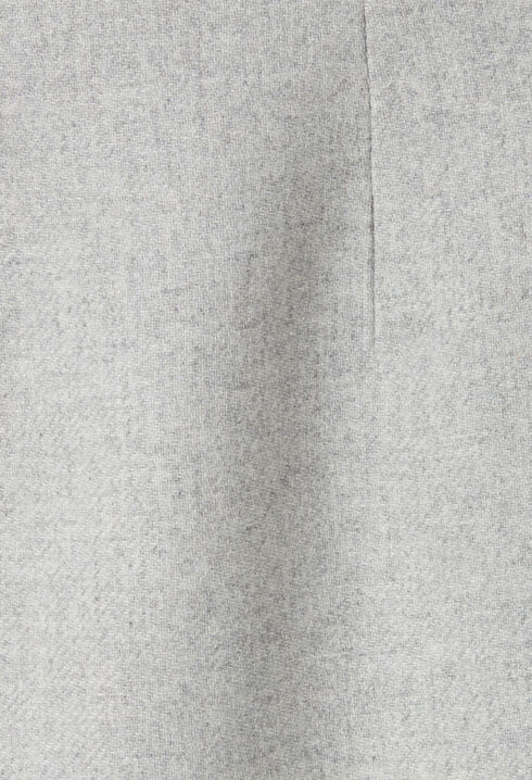 Jupe crayon taille haute gris clair