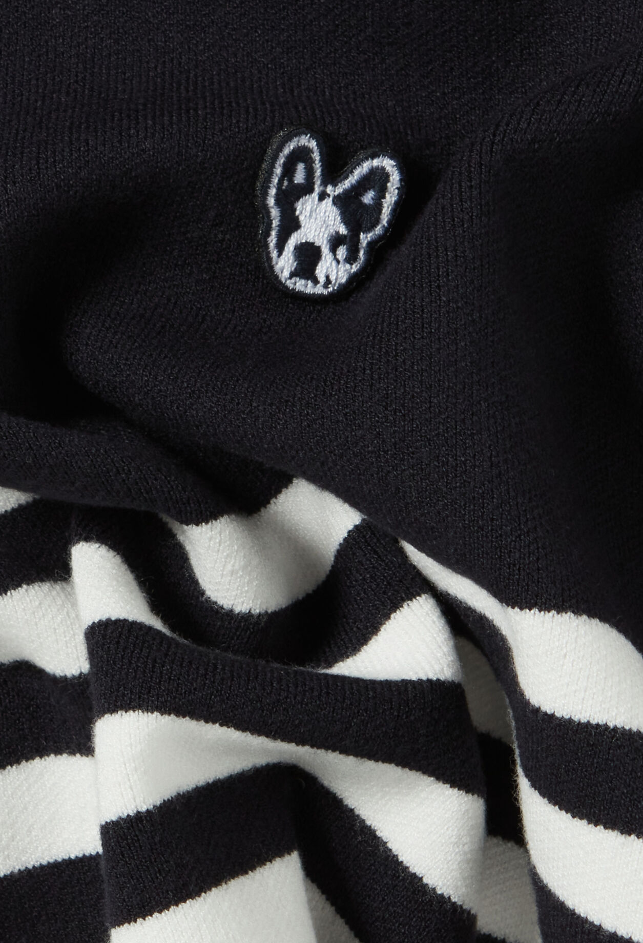 Pull Jean Toto rayé sans manches