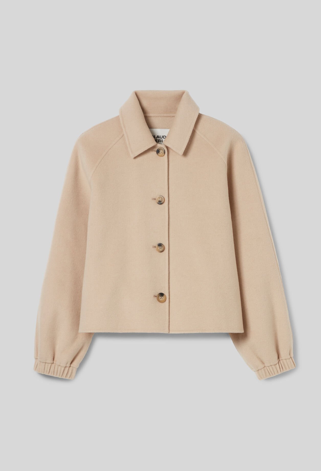 Veste courte col chemise