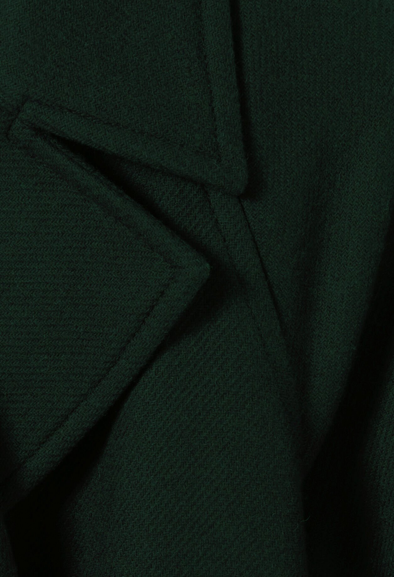 Manteau long esprit trench vert