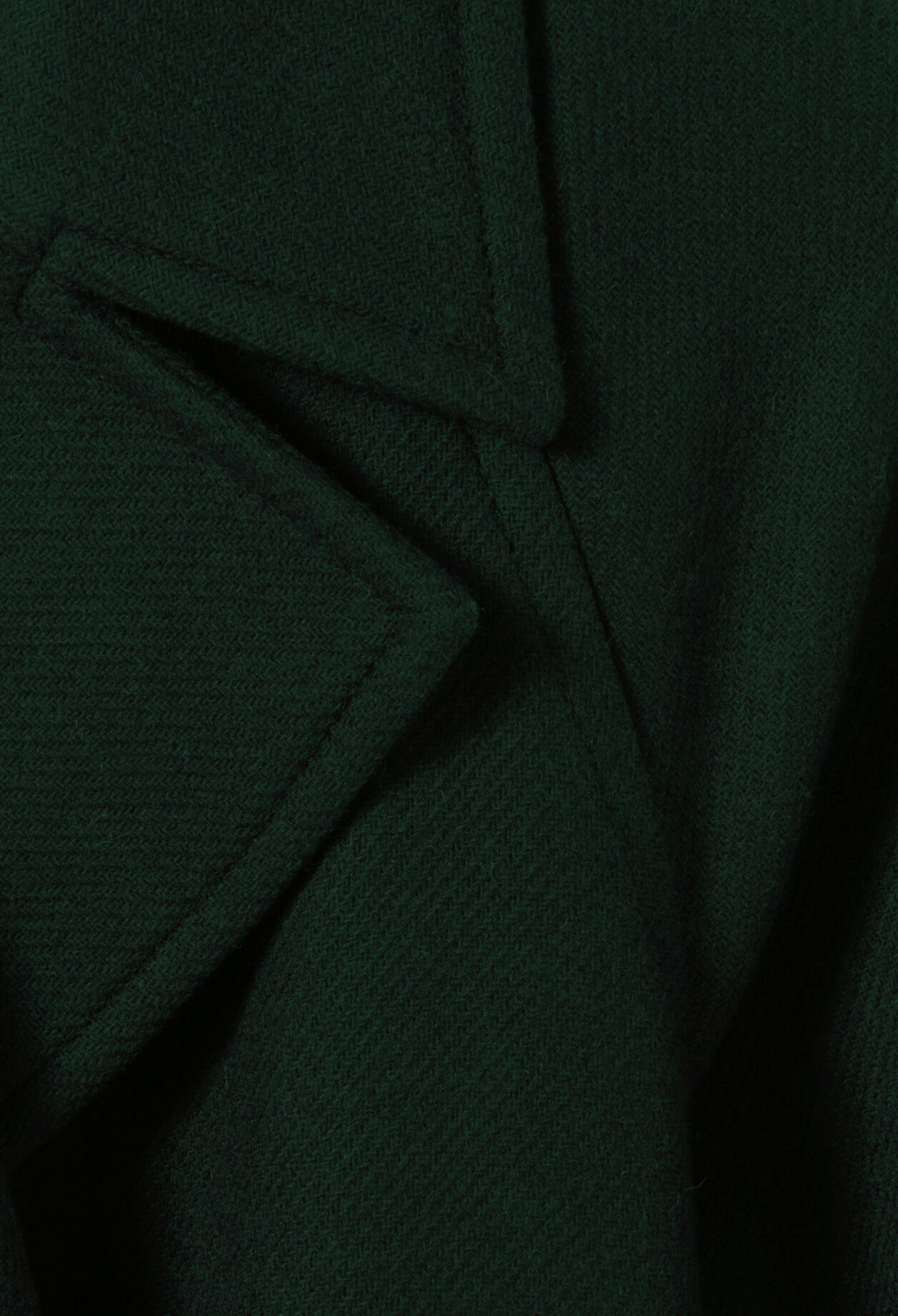 Manteau long esprit trench vert