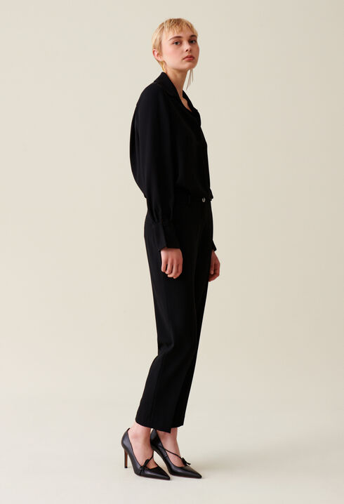 Blouse fluide noire 
