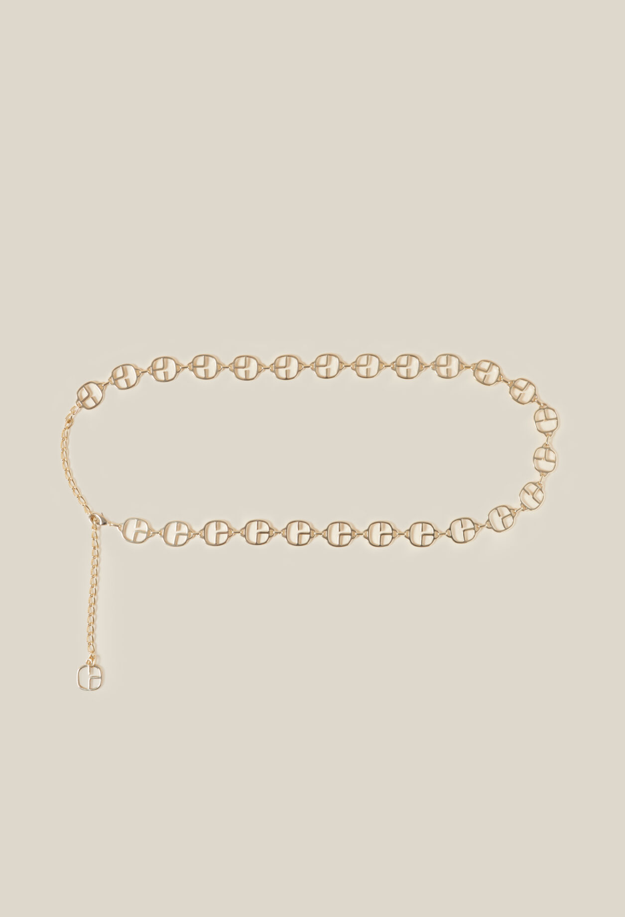 Ceinture chaîne monogramme