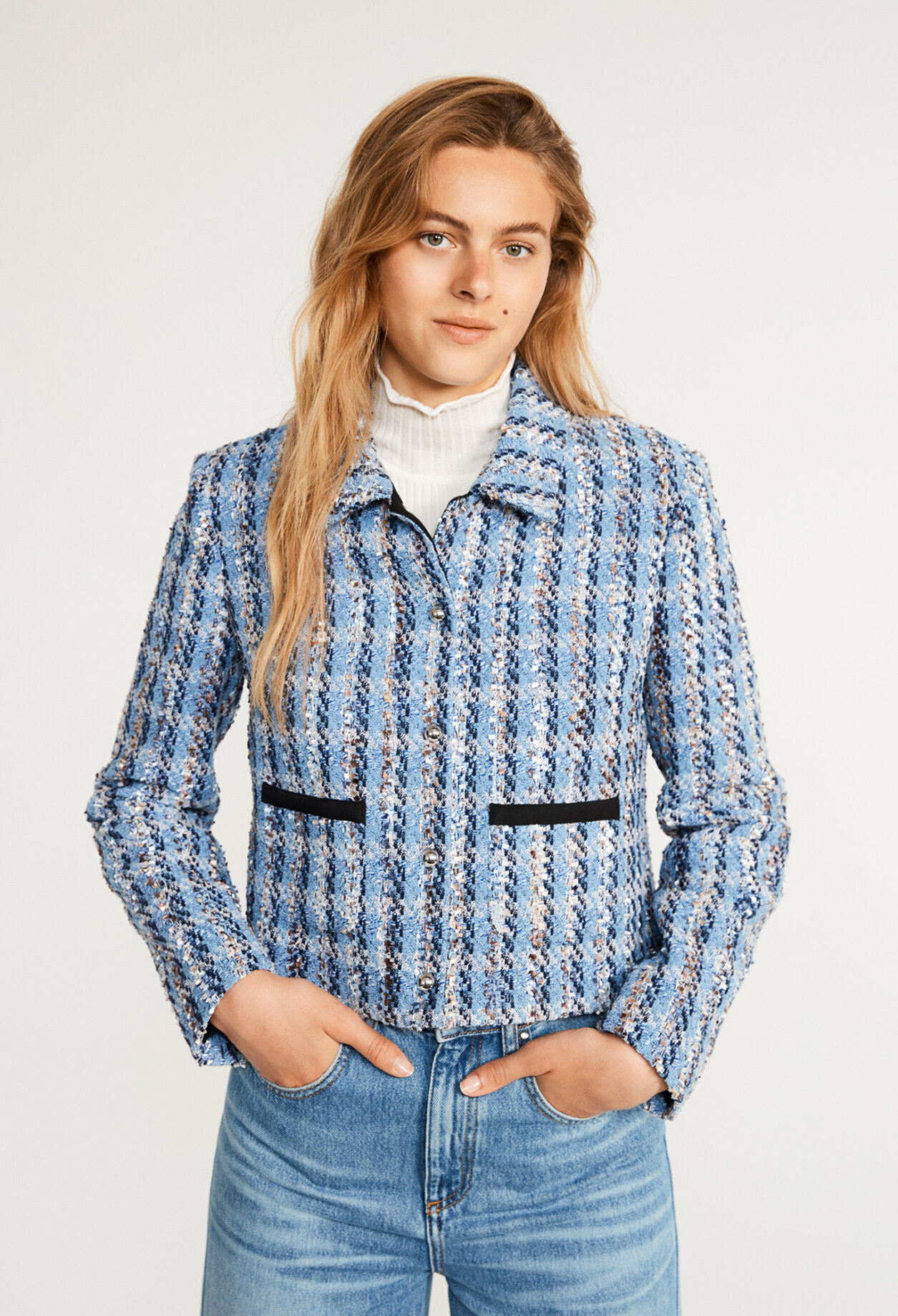 Veste en tweed