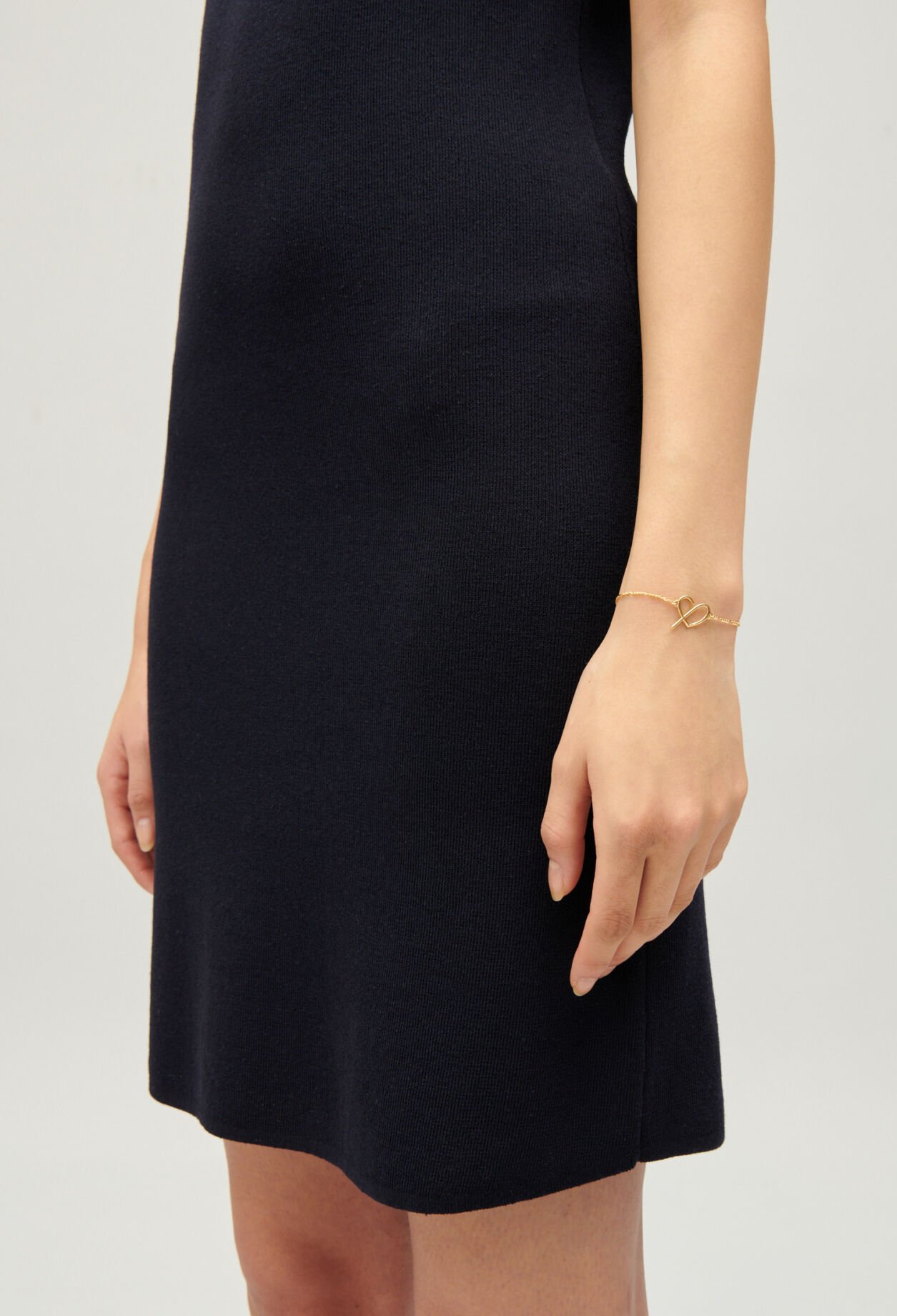 Bracelet cœur CP laiton doré