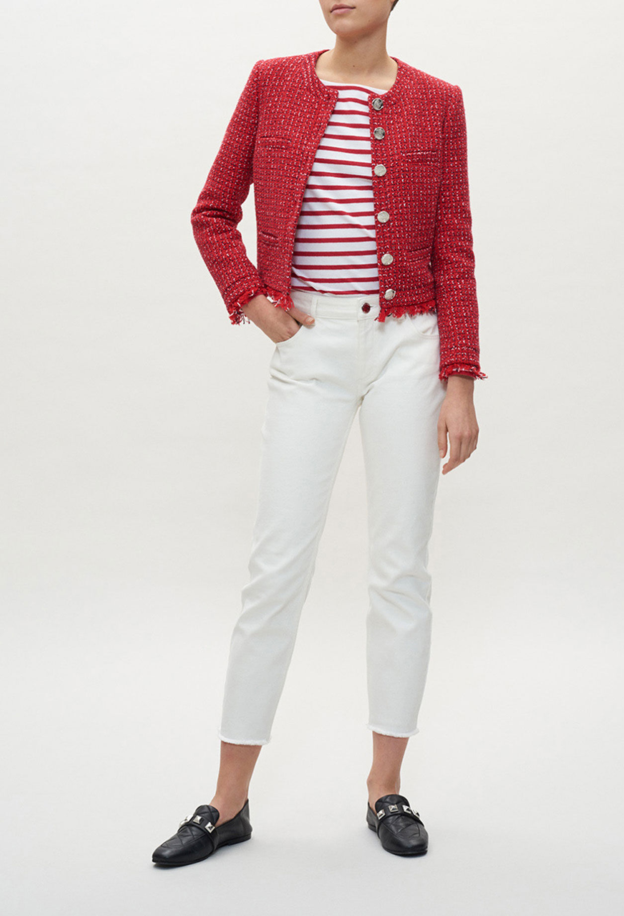 Veste en tweed