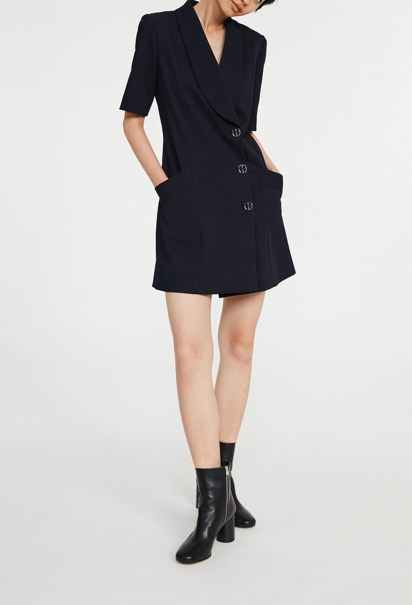 Robe marine claudie pierlot clearance