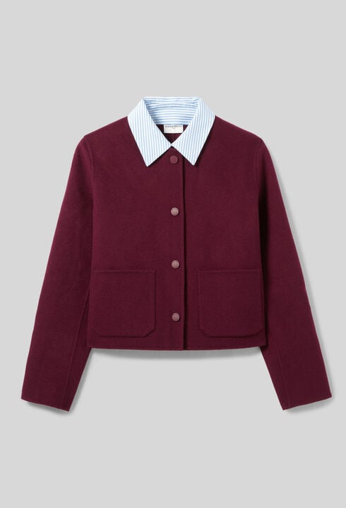 Veste courte laine