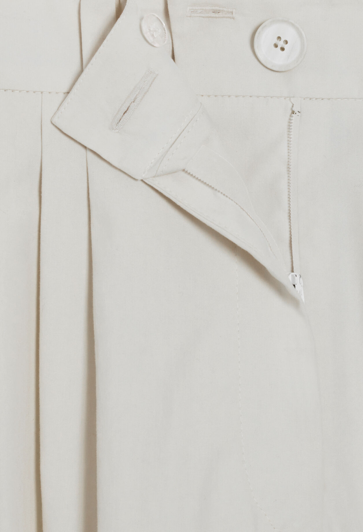Pantalon large ivoire