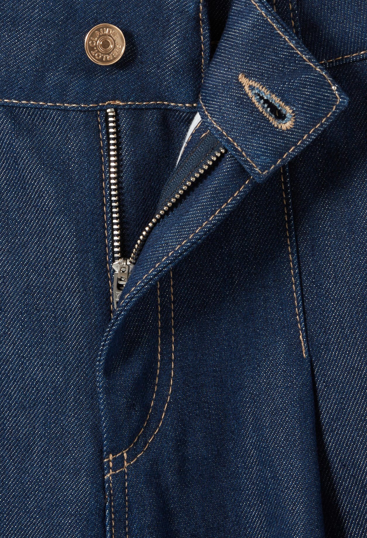 Jean denim brut droit