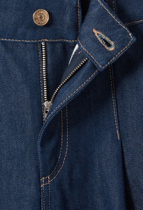 Jean denim brut droit
