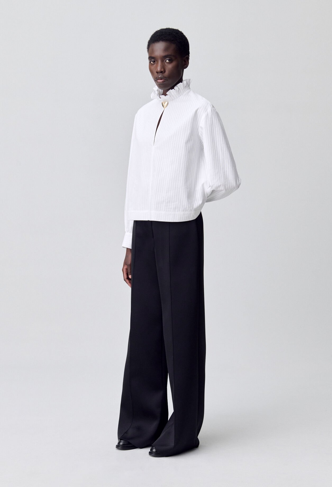 Blouse fluide rayée