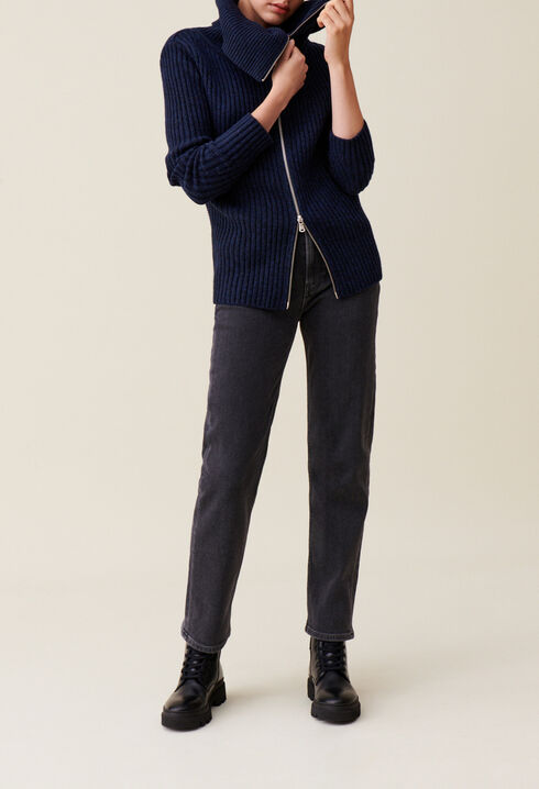 Pull maille col camionneur