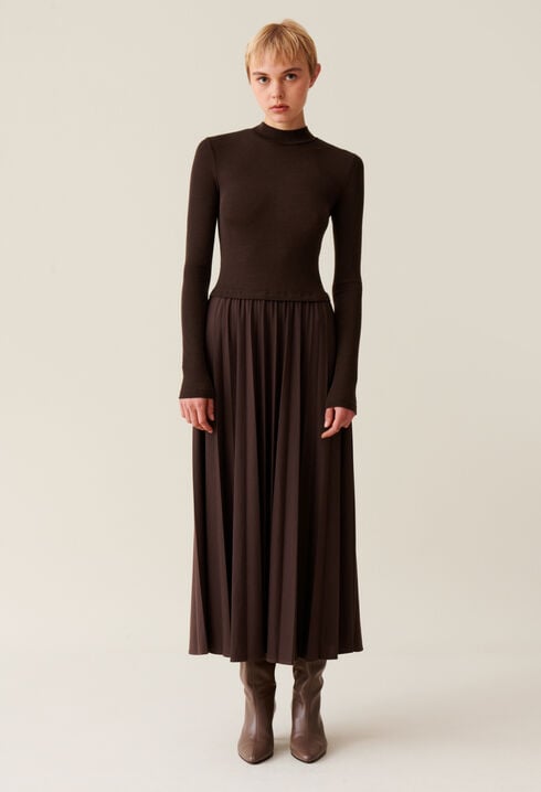 Robe maille Twist