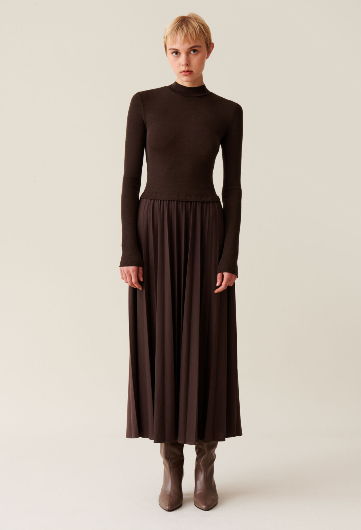 Robe maille Twist