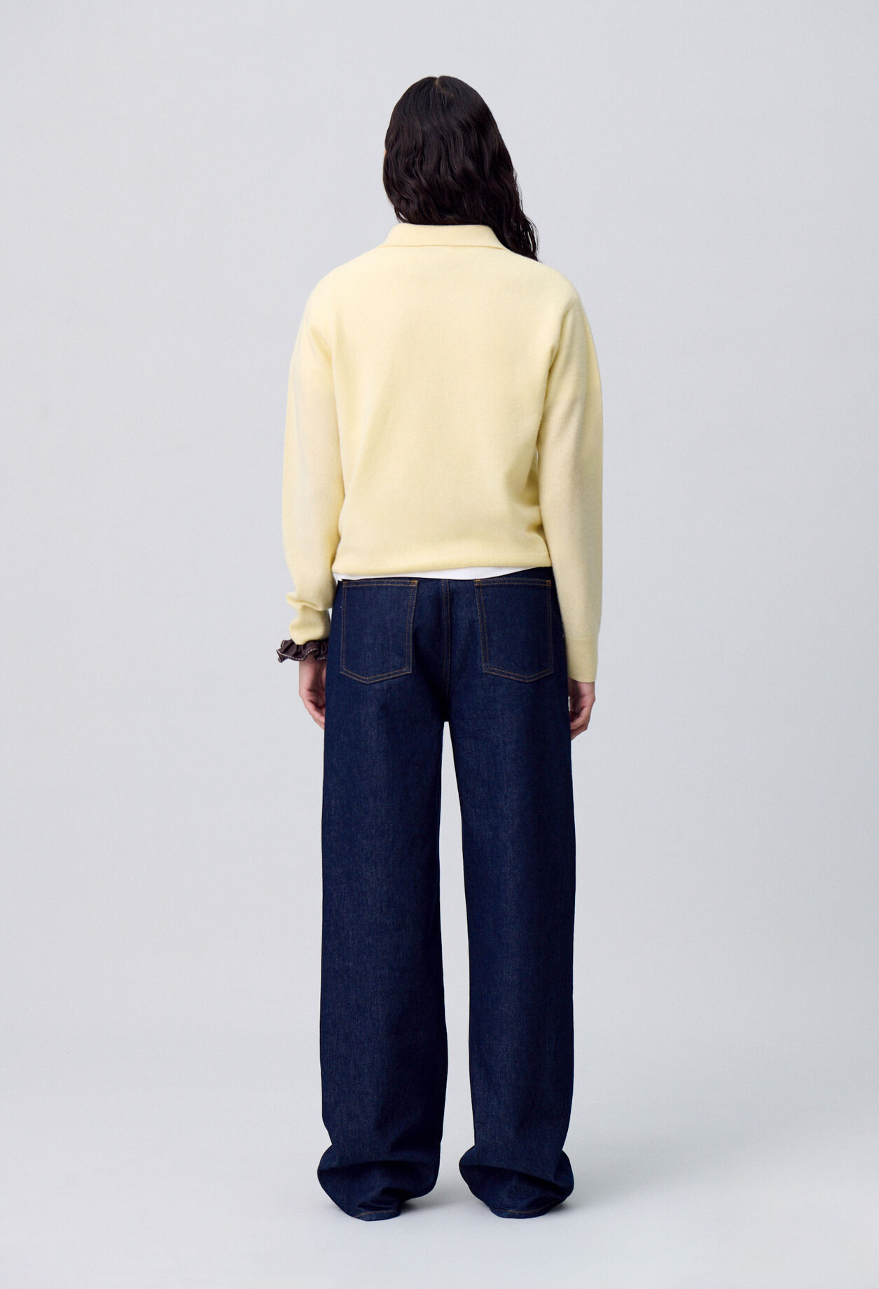 Jean denim brut droit