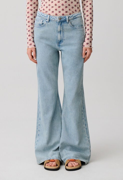 Jean denim flare