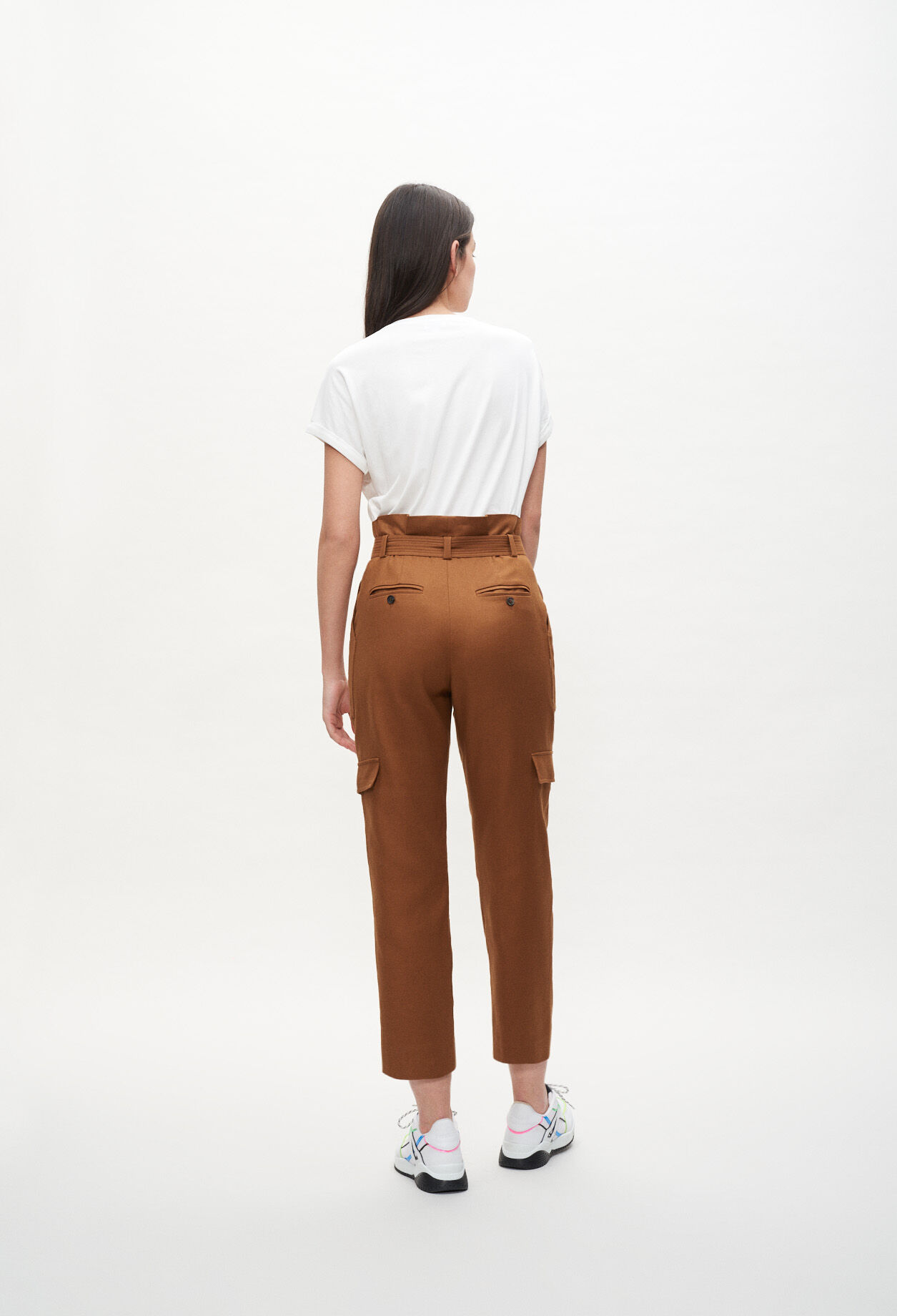 Pantalon droit à poches