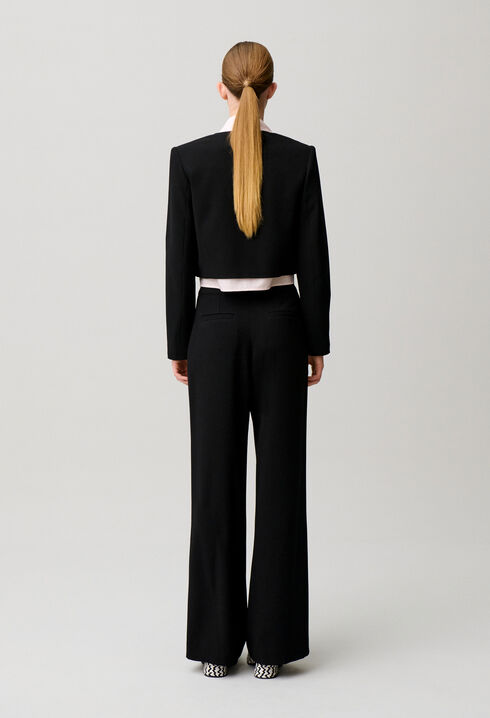 Pantalon &agrave; pont