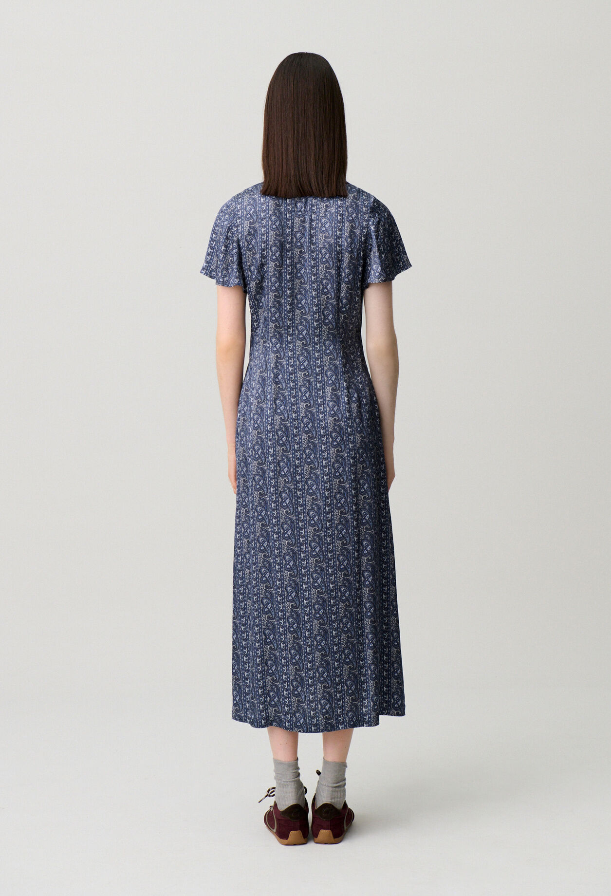 Robe fluide imprim&eacute;e