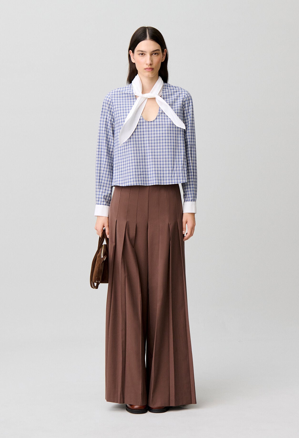 Pantalon coupe droite large