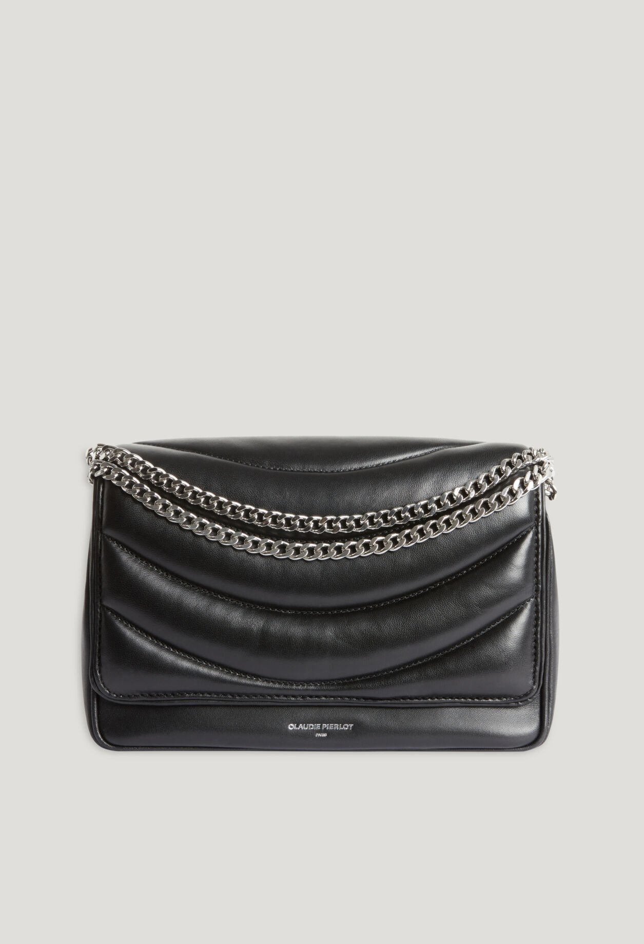 Sac Angeli matelassé cuir noir